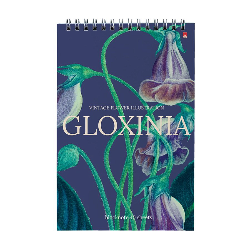 Блокнот "Цветы. Паттерн", A5, 40 листов, в клетку, ассорти