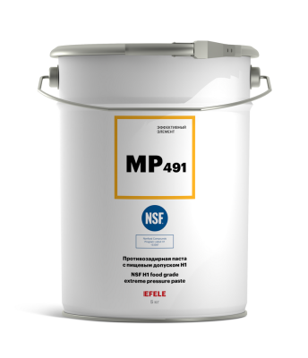 Паста высокотемпературная монтажная MP-491 (ведро 5 кг) EFELE 91631