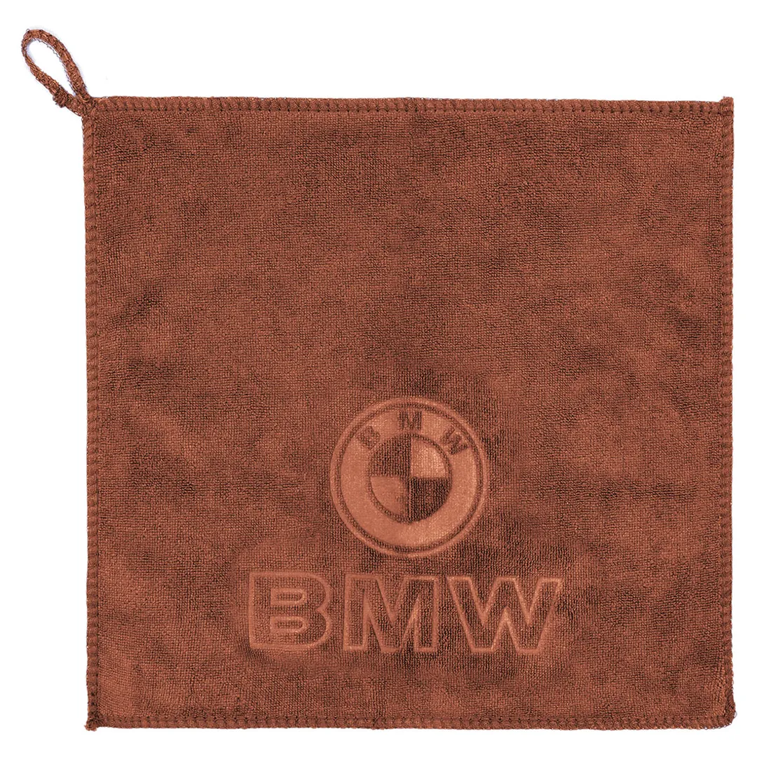 Салфетка чистящая микрофибра с логотипом 30*30 см 3 шт/уп Forsage F-NHE33 BMW