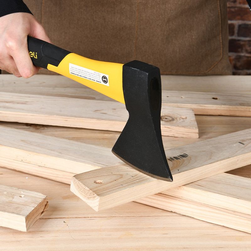 Топор Deli YS EDL5708, 0,6 кг, фибергласовая рукоятка