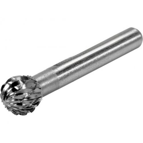 Шарошка металлическая сферическая 10х5.4x45 мм для обработки металла H-D HD-61725