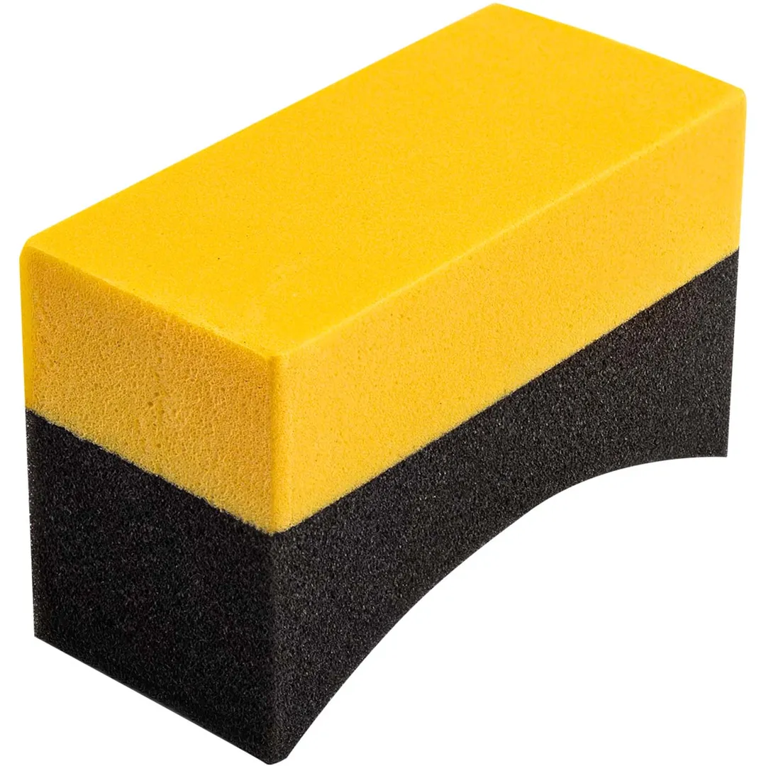 Губка-аппликатор для колес и шин автомобиля 100х55х35 мм, полиэстер/EVA WMC TOOLS WMC-CWS3920