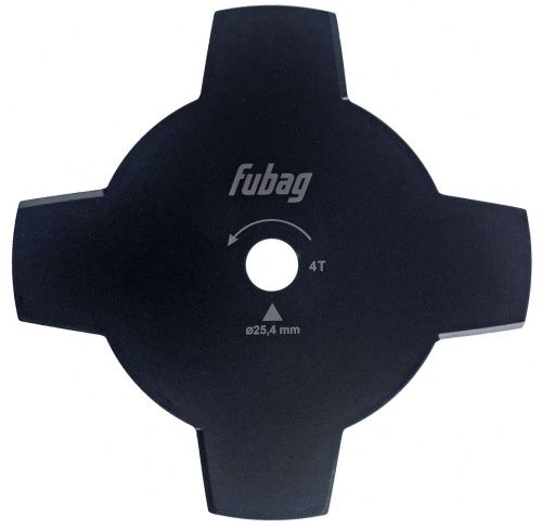 Нож для триммера 4-зубый FUBAG D 255х1,6х25,4 мм