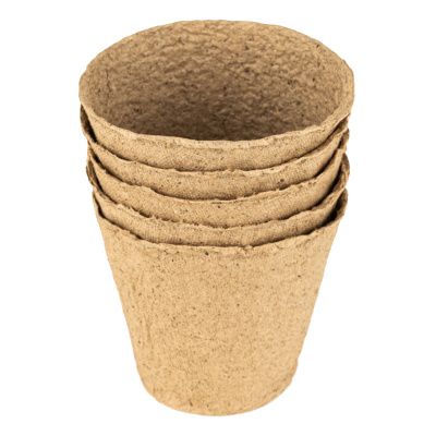 Горшочек для рассады, 110 х 100 мм, торфяной, 5 шт. Россия 64362