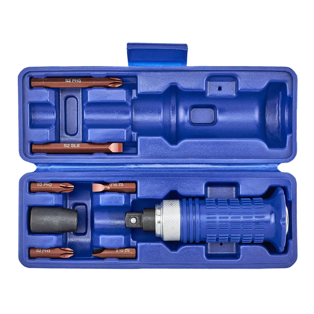 Отвертка ударно-поворотная с набором бит и адаптером 8 пр YATAFORCE YF-5064S