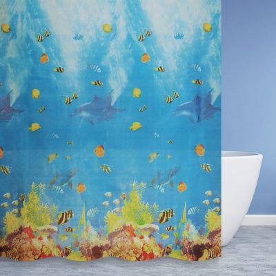 Шторка-занавеска ванны 180*180 см, 100% PEVA (полиэтиленвинилацетат) S-6PEVA08 Savol