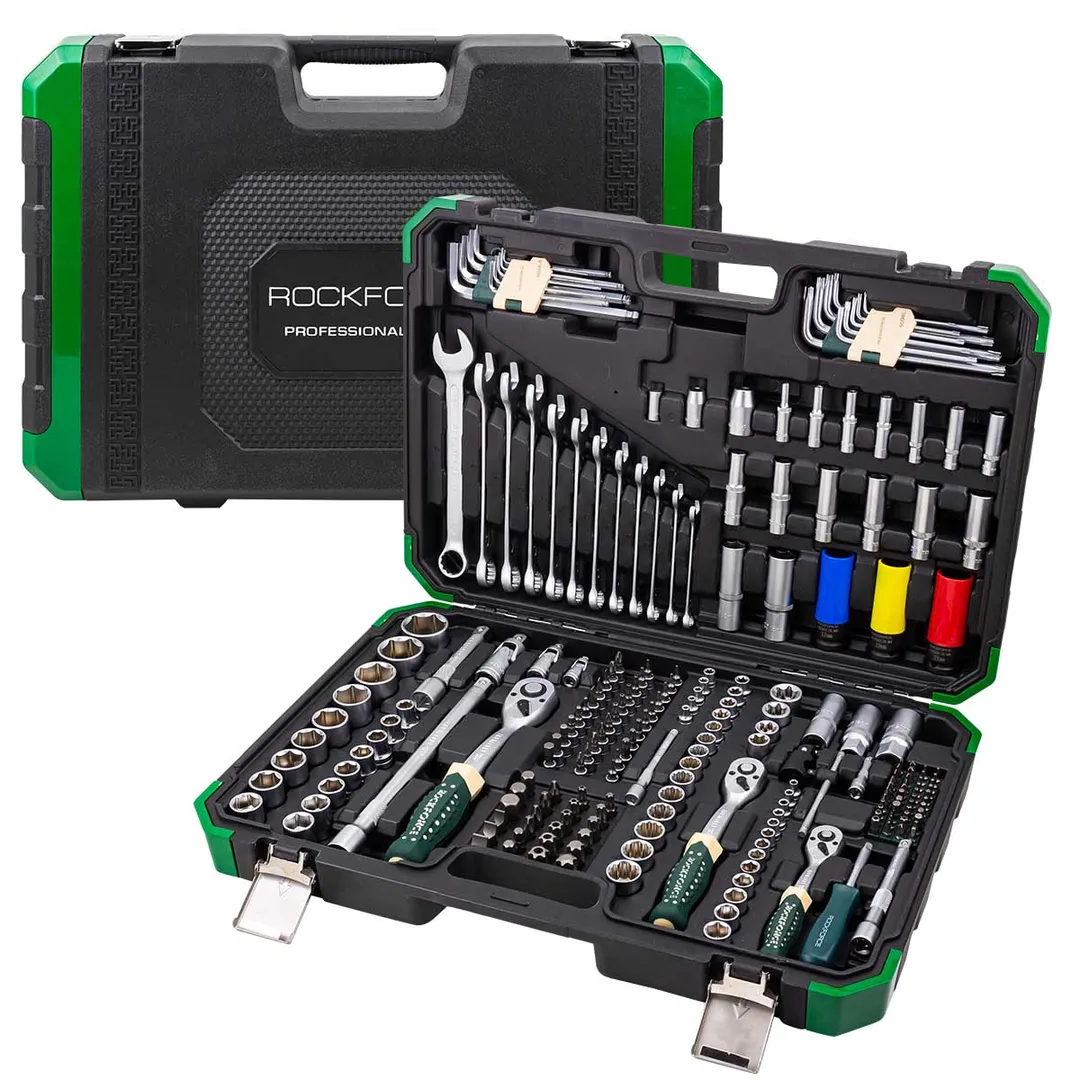 Набор инструментов 222 пр 1/4''&3/8''&1/2'' 6-гр&12-гр RockForce RF-42222-5