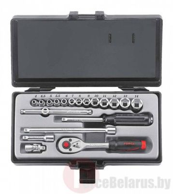 Набор инструментов 19 пр. 1/4'' Force 2203