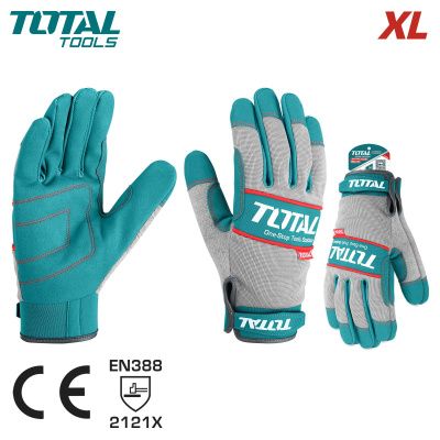 Перчатки рабочие размер XL TOTAL TSP1808-XL