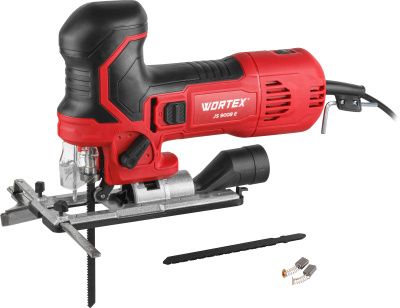 Лобзик электрический JS 9008 в кор. 750 Вт, 800-3000 ход/мин, пропил до 90 мм, грибов. рук. WORTEX 1335988