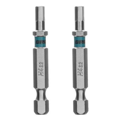 Бита HEX 4х50мм, сталь S2, шестигр., 2 шт. Gross 114163