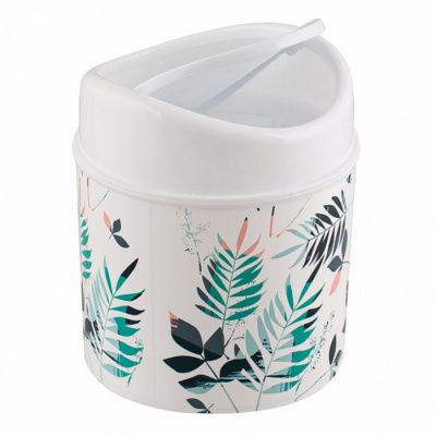 Контейнер для мусора BREEZE leaf 1л Полимербыт 4339003