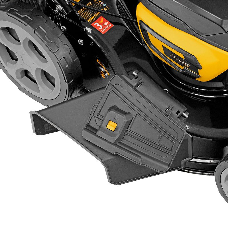 Газонокосилка аккумуляторная бесщет. DLM-460, 460 мм, травосб. 65 л., Li-Ion, 40 В Denzel 58911