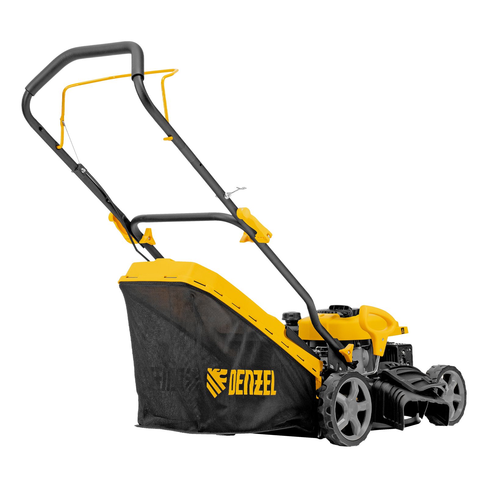 Газонокосилка бензиновая GLD-410-K, 150 см3, 41 см, 40 л Denzel 58812