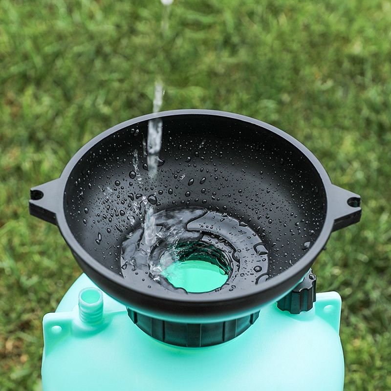 Опрыскиватель Deli GS DL581108, помповый, 8 л, черный, голубой