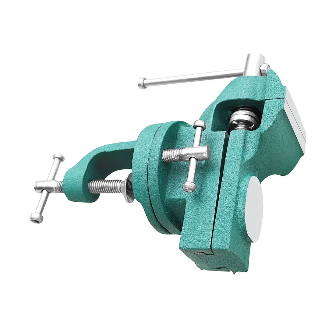 Тиски настольные поворотные с наковальней 60 мм RockForce RF-3291322