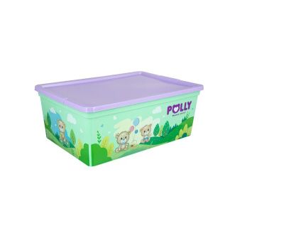 Коробка "Polly" для хранения вещей 10 л Полимербыт 4371620