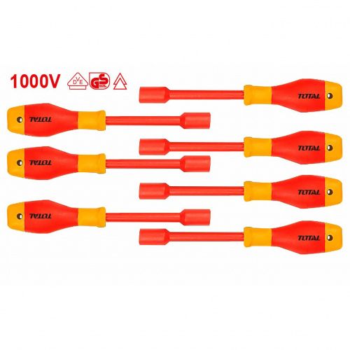 Набор отверток торцевых диэлектрических 7 пр. TOTAL THKISD0701