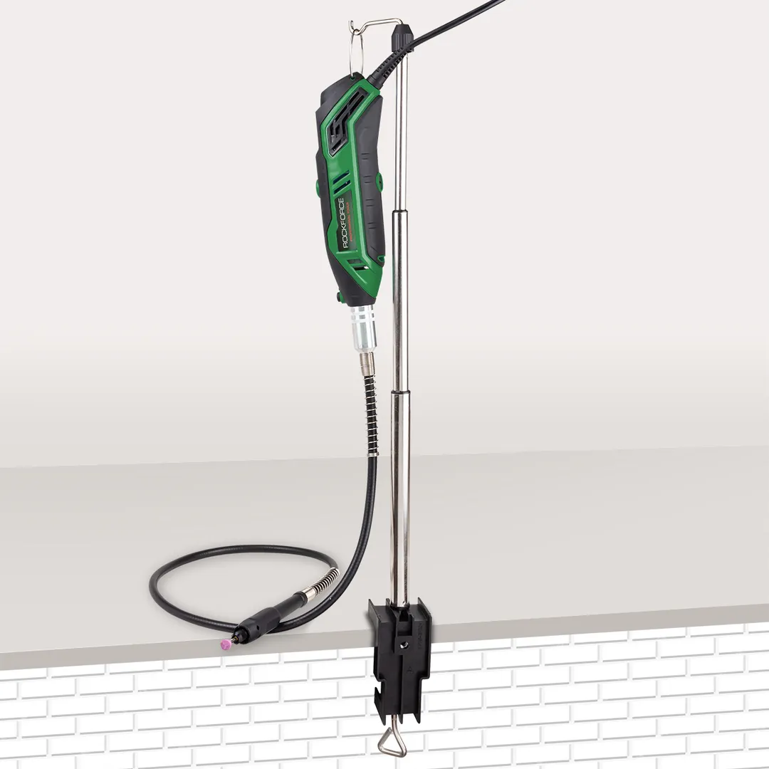 Гравер электрический, 130W, 10000-35000 об/мин в комплекте с аксессуарами 25 пр. RockForce RF-GM10-150E