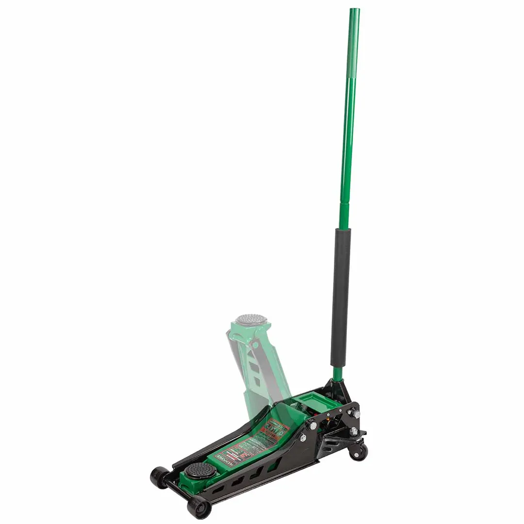 Домкрат подкатной гидравлический двухпоршневой 3 т, 75-508 мм RockForce RF-TZA830003