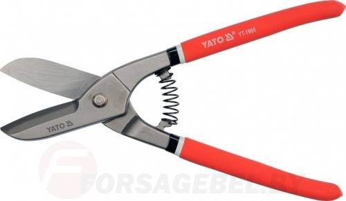 Ножницы по металлу 250 мм прямой рез HRC55-60 Yato YT-1964