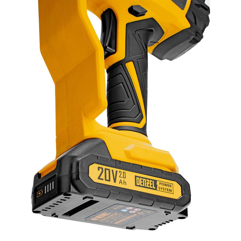 Цепная мини-пила аккумуляторная бесщет., СCS-200BL, шина 200 мм, Li-Ion, 20 В Denzel 58653