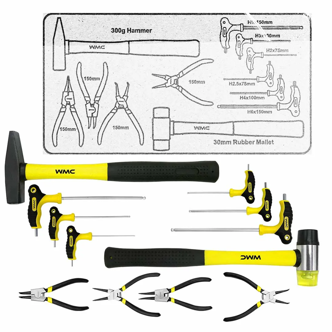 Набор инструментов 253 пр. WMC TOOLS WMC-WMC254