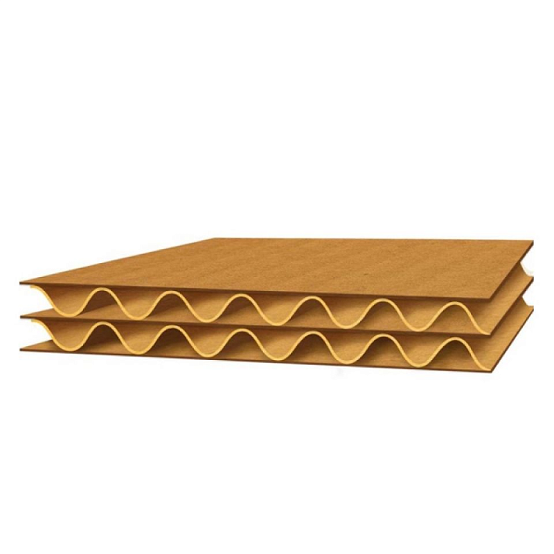 Коробка картонная, 400x400x200 мм, бурый