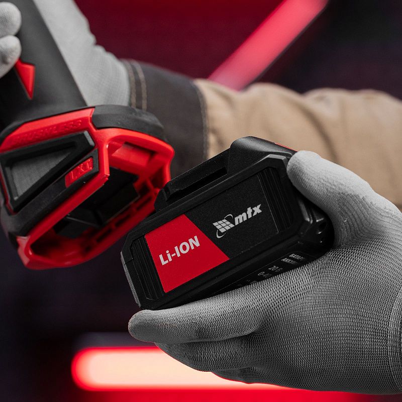 Машина шлифовальная угловая аккумуляторная бесщет. AGB-BL-20-125, Li-Ion, 20 В MTX 27080