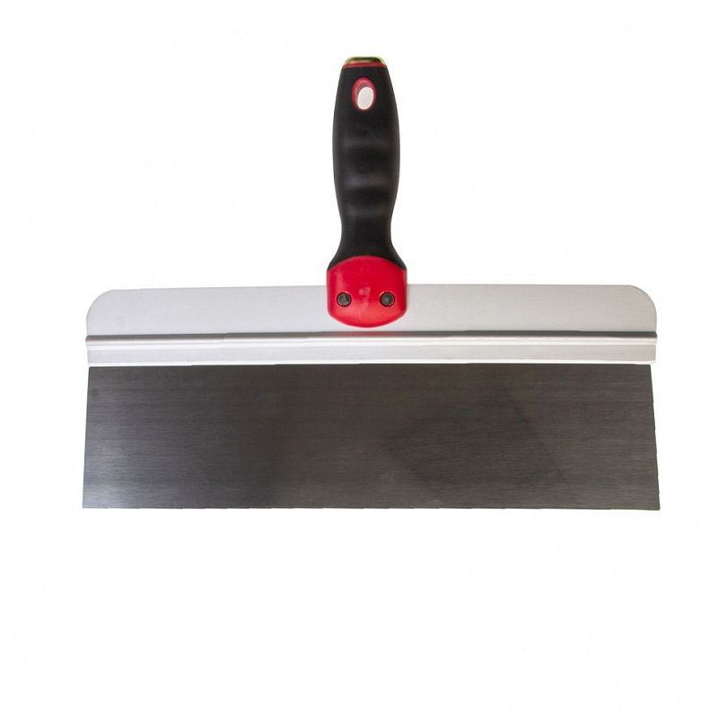 Шпатель фасадный из нержавеющей стали, 350 мм, двухкомпонентная ручка, широкое полотно Matrix 85539