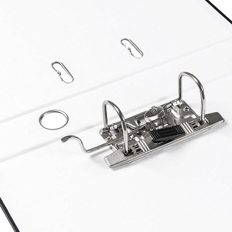 Папка-регистратор "OfficeStyle", А4, 50 мм, ПВХ Эко, светло-салатовый