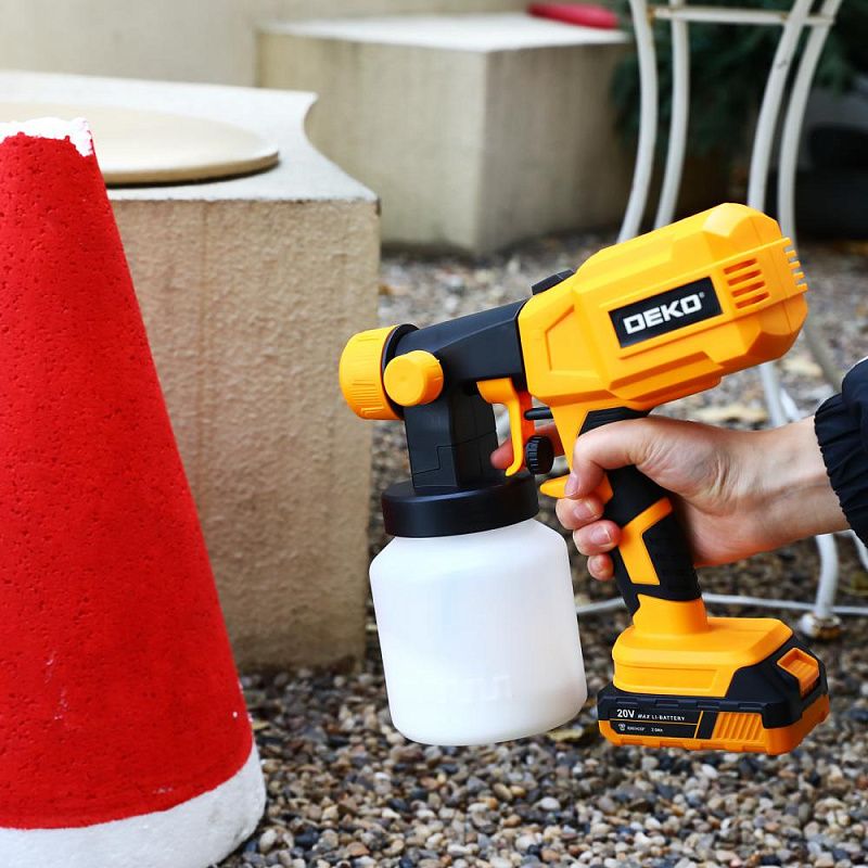 Краскопульт аккумуляторный SG20D DEKO 081-1072