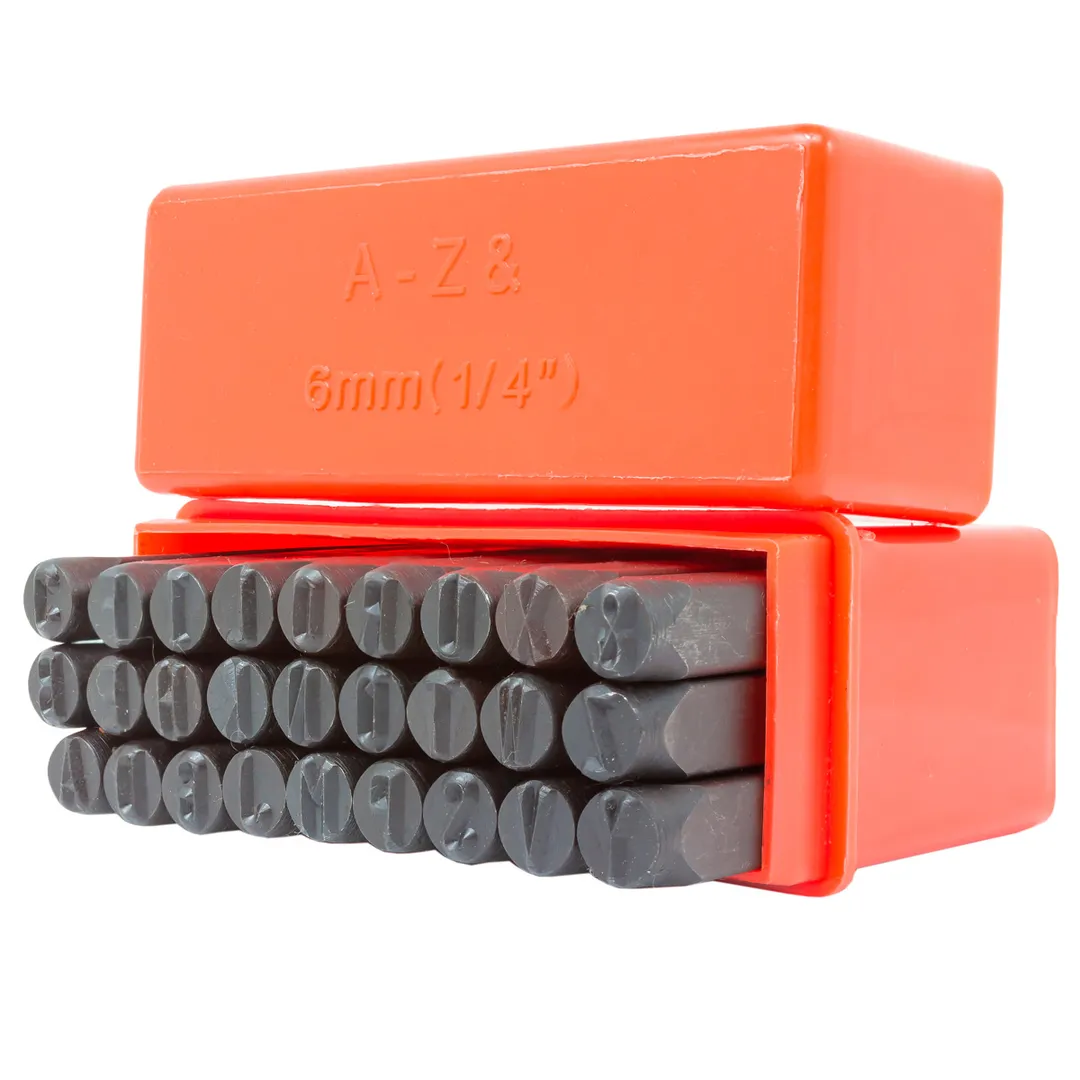 Набор буквенных штампов 27 пр., 6 мм, латиница Partner PA-6863-6