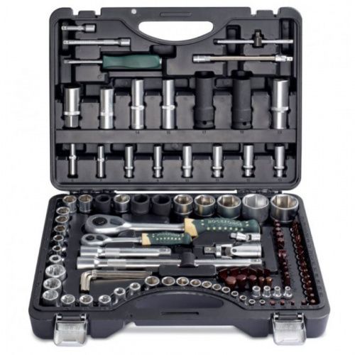 Набор инструментов 108+6 пр. 1/4''&1/2'' Premium RockForce