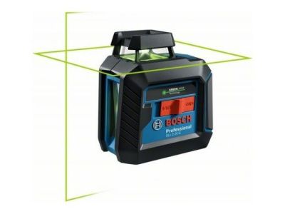 Нивелир лазерный GLL 2-20 G + LB 10 с держателем в кор., проекция: крест, до 10 м, +/- 0.40 мм/м, резьба 1/4" Bosch 601065000
