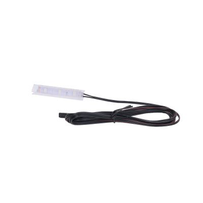 Клипса светодиодная klips-p-01, 12VDC/0,25W, пластиковая, теплый белый AKS 106444