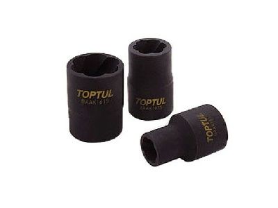 Ударная головка для сорванных граней 1/2'' Toptul серия BAAK
