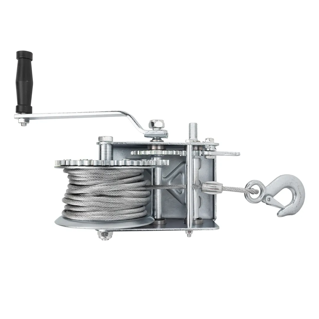 Лебедка барабанная ручная 1130 кг RockForce RF-KB-S-2500