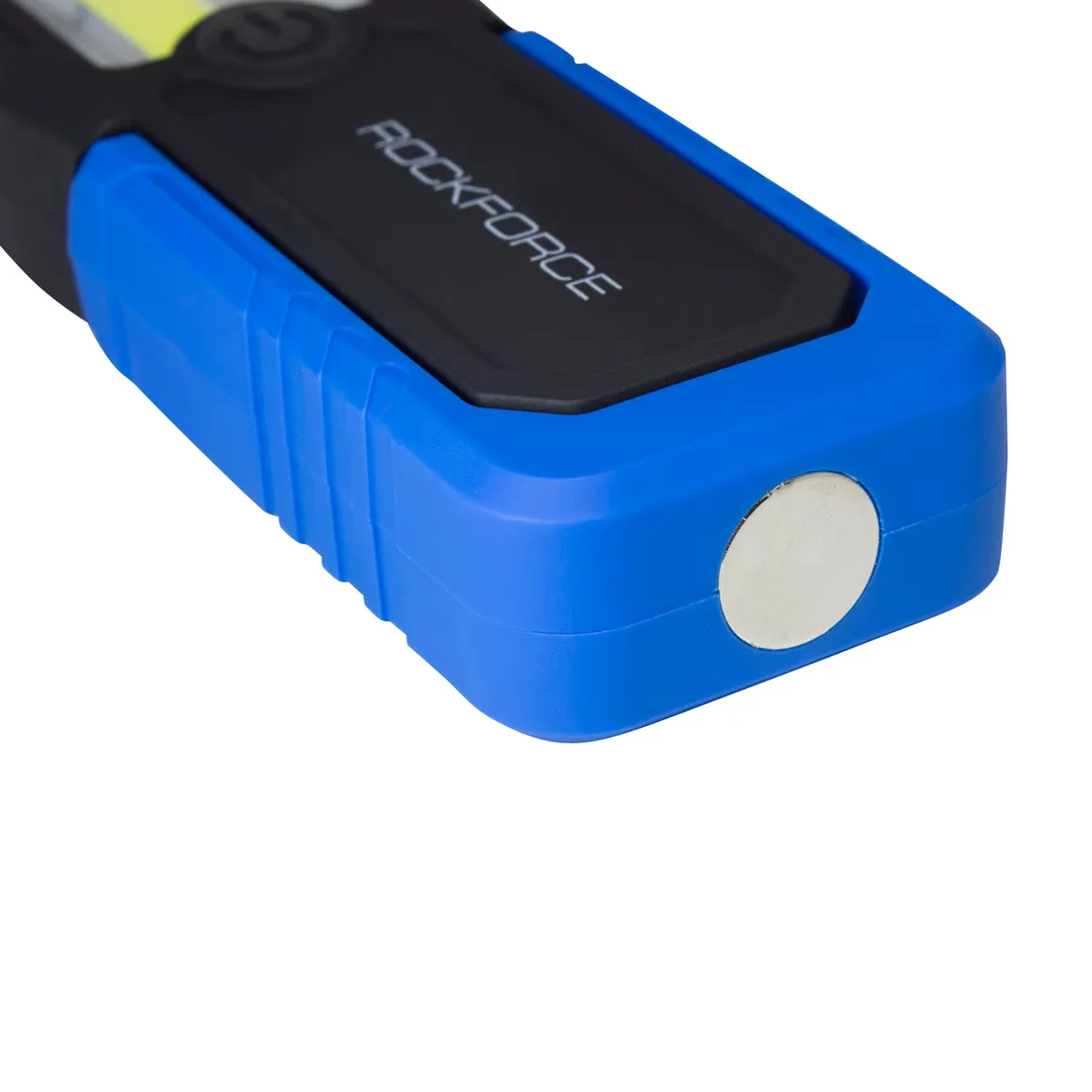 Лампа светодиодная аккумуляторная, 5W COB+1W RockForce RF-F-01402