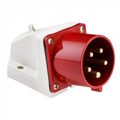 Вилка стационарная 515 3Р+РЕ+N 16А 380В IP44 EKF PROxima ps-515-16-380