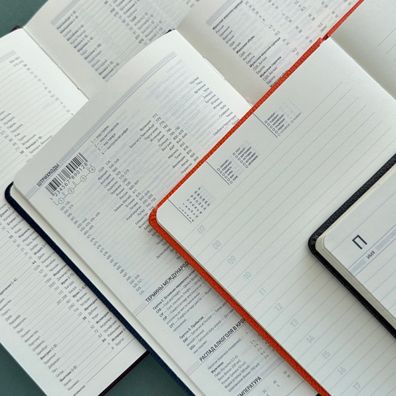 Ежедневник недатированный "Loft", А5, 272 страницы, пудровый розовый