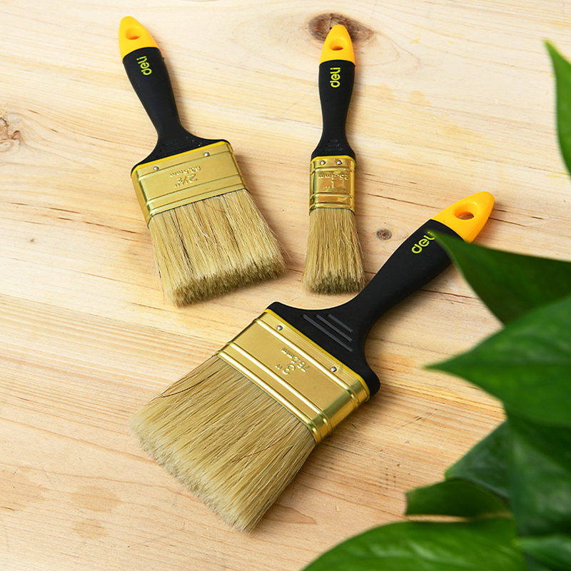 Кисть малярная Deli YS EDL509146, плоская, 4-100 мм, смешанная щетина