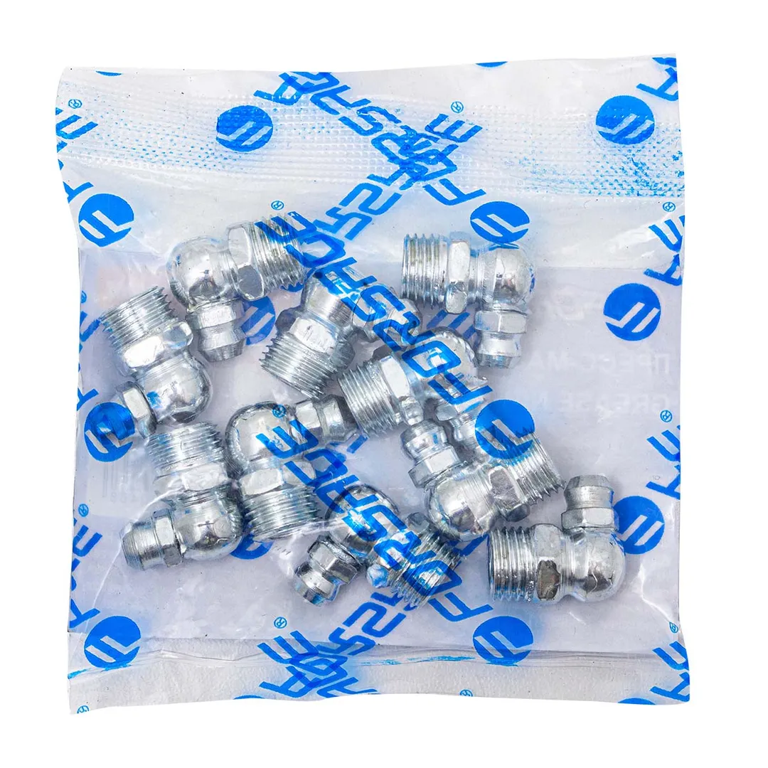 Пресс-масленка 10 мм угловая, 90 град., 10 шт Forsage F-GN-01-90-10MM