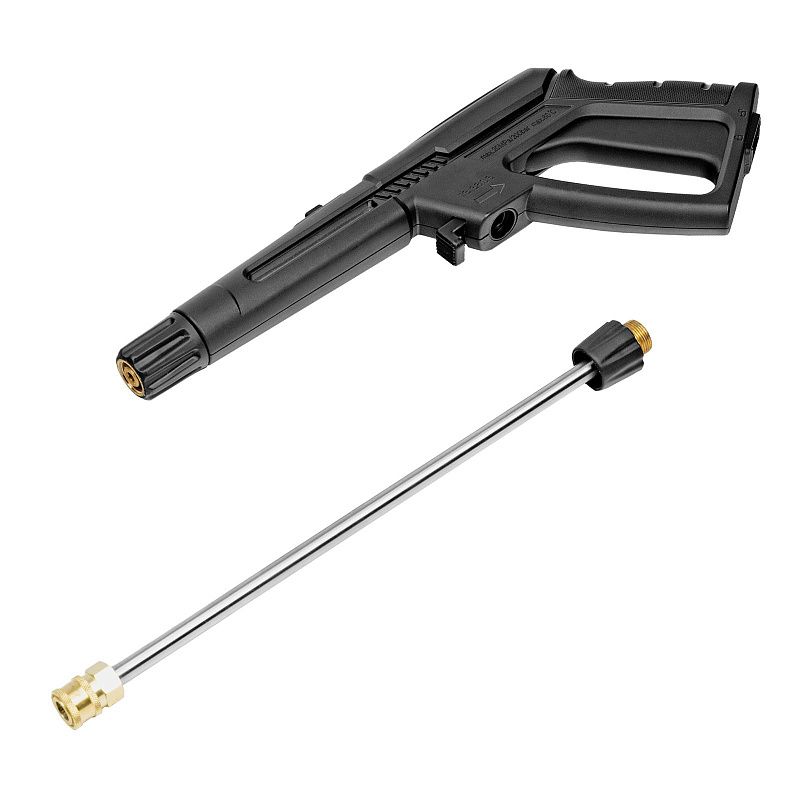 Моечная машина высокого давления R-200D, 2400 Вт, 200 бар, 420 л/ч, с барабаном Denzel 58264