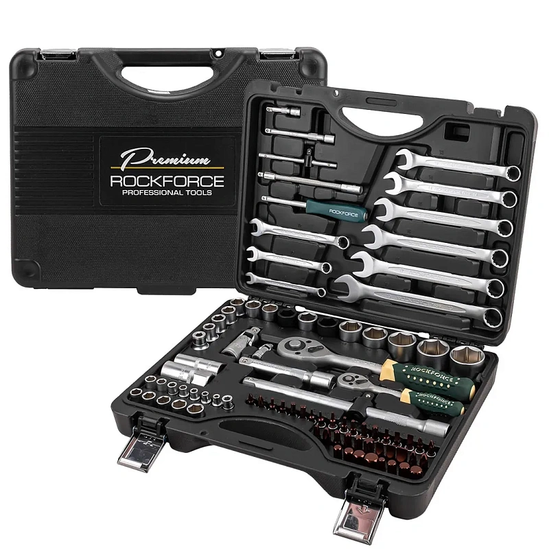 Набор инструментов 82+6 пр. 1/4''&1/2'', 6-гр. RockForce RF-4821-5 PREMIUM