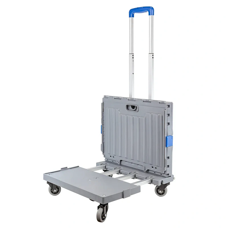 Тележка ручная для багажа и покупок с набором эластичных шнуров, г/п 65кг Forsage F-L019