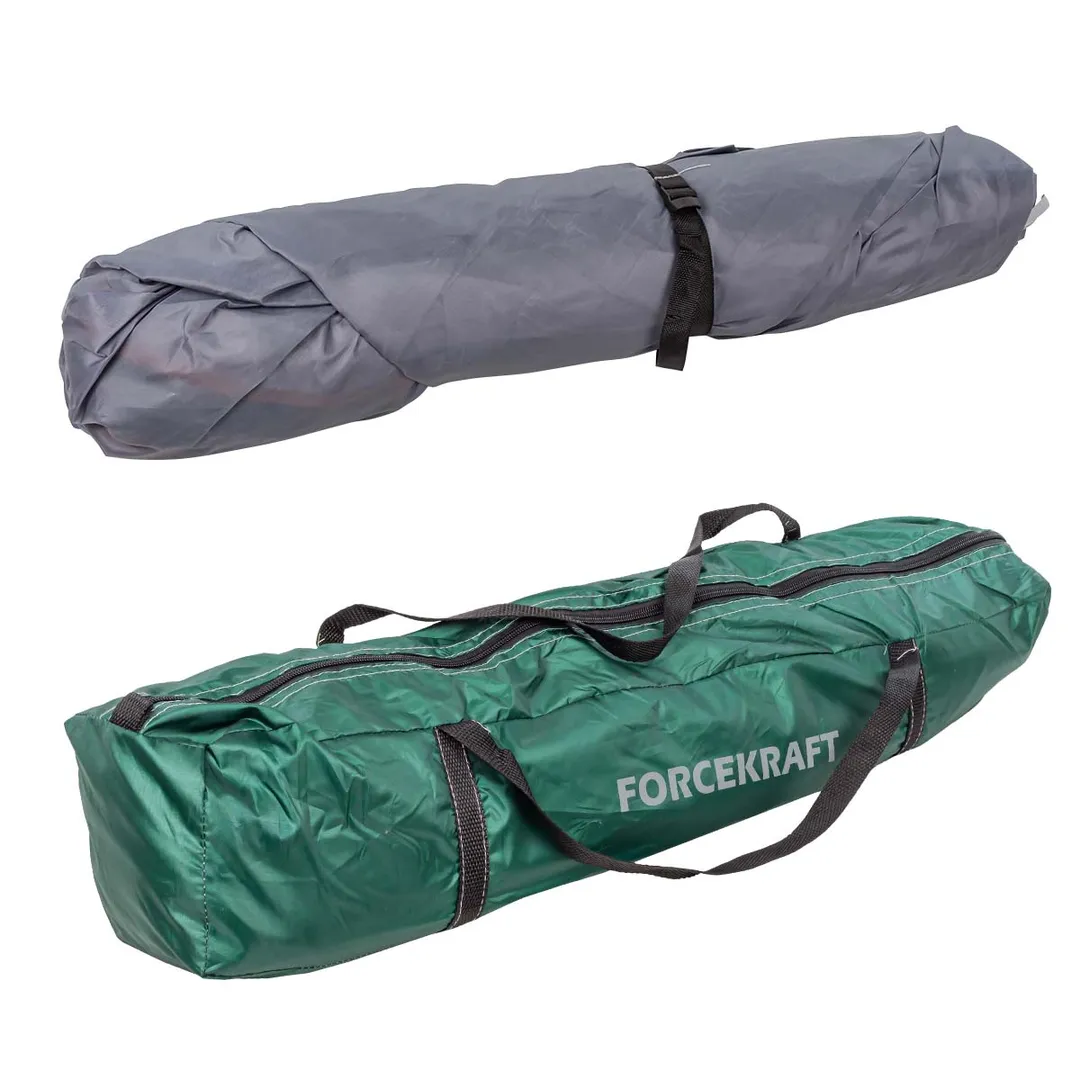 Палатка кемпинговая четырехместная, 210х200х135 см ForceKraft FK-CAMP-2