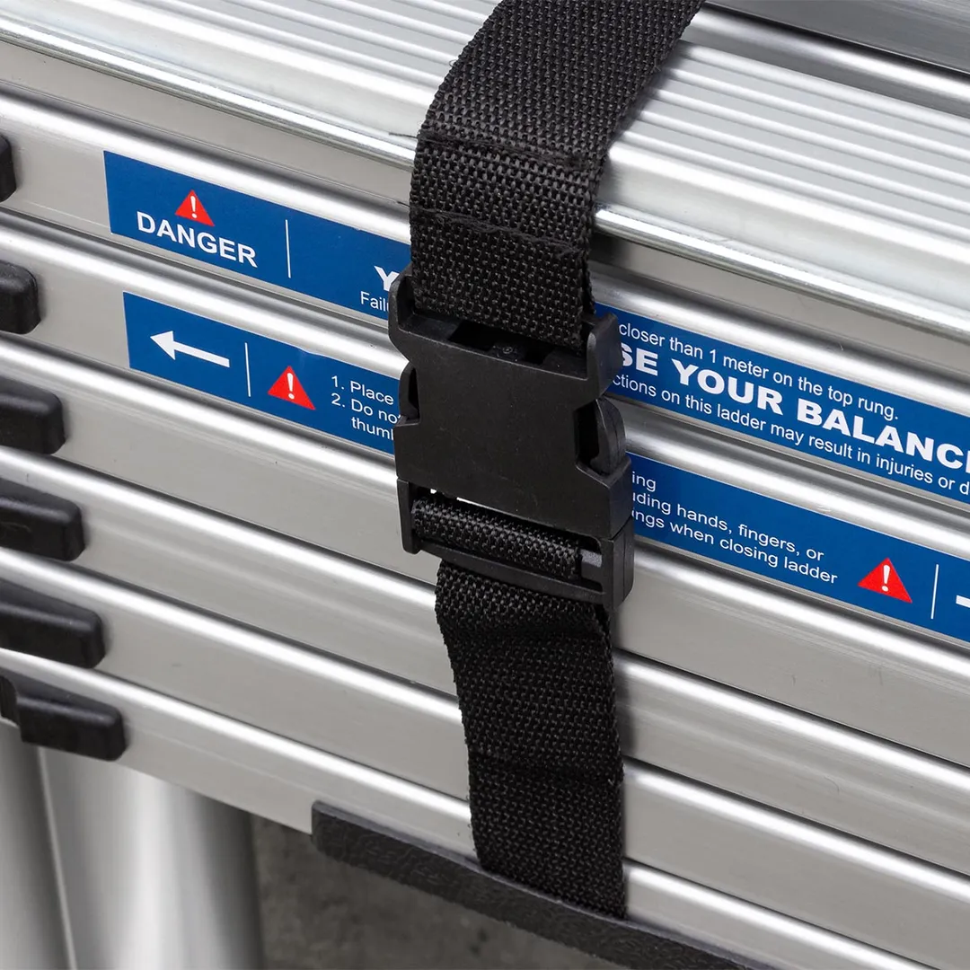 Лестница-стремянка телескопическая алюм. бытовая 3.2+3.2 м 10+10 ступ. Scheppach Sch-UP320-M