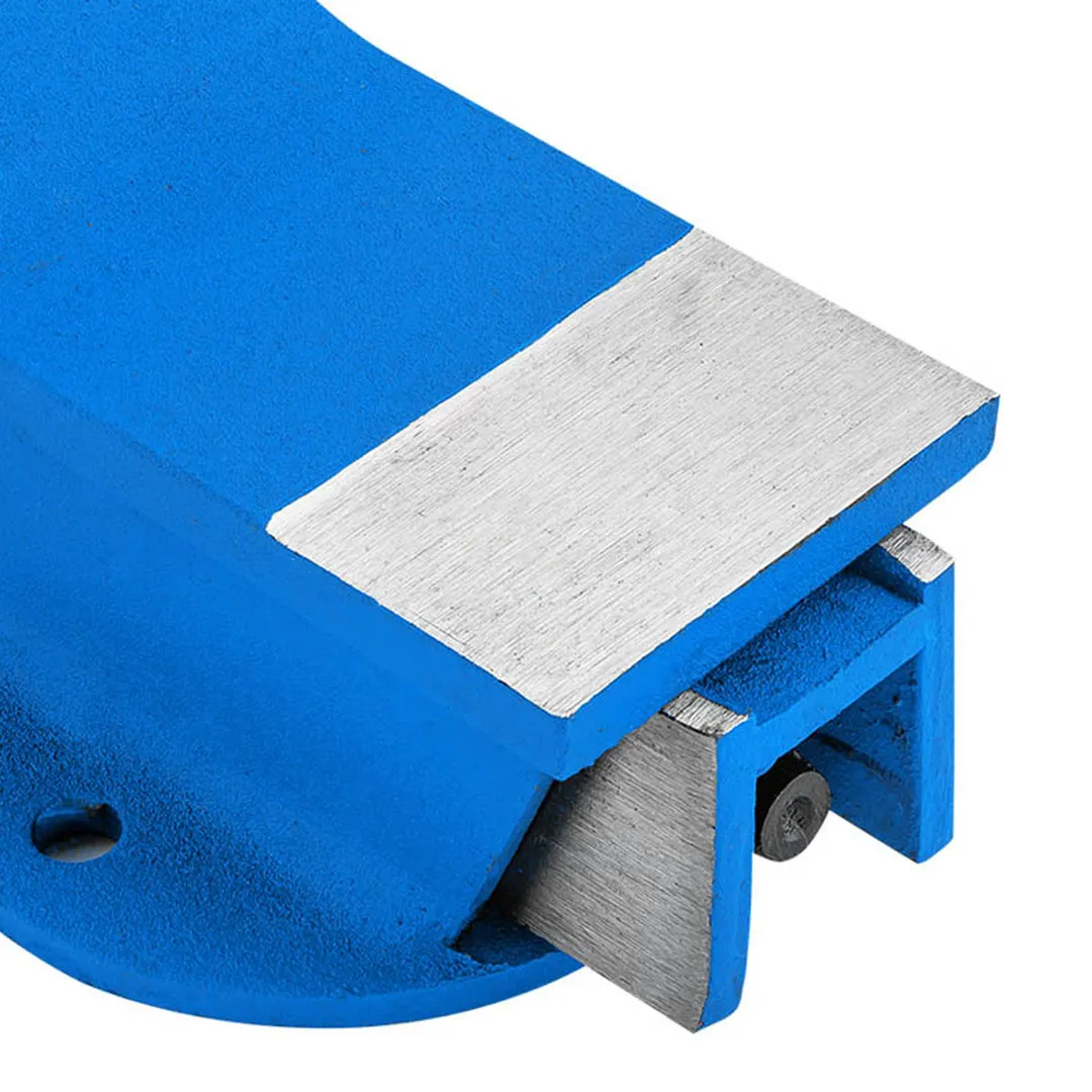 Тиски стальные с наковальней 80 мм Forsage F-6540703