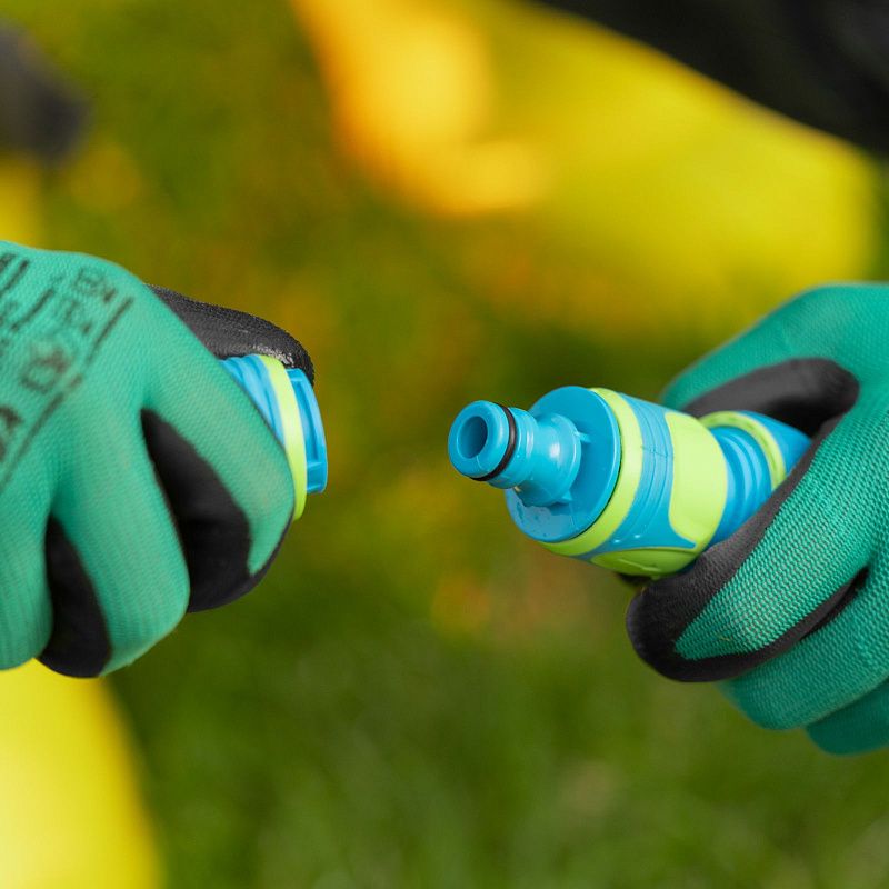 Переходник соединитель штуцерный, двухсторонний Palisad Luxe 65765